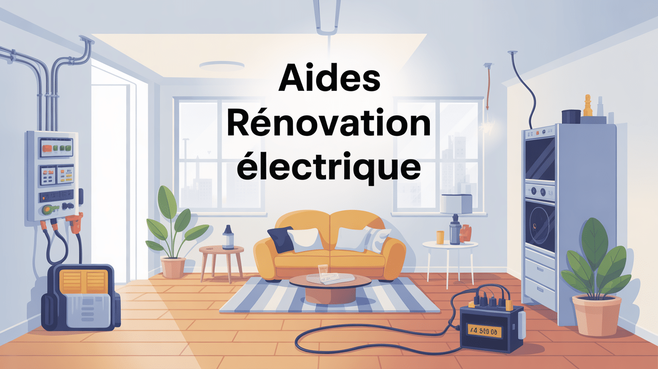 aide financière pour refaire électricité dans un logement moderne sécurisée
