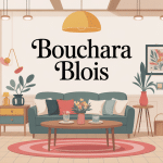Illustration magasin bouchara blois ambiance maison élégante