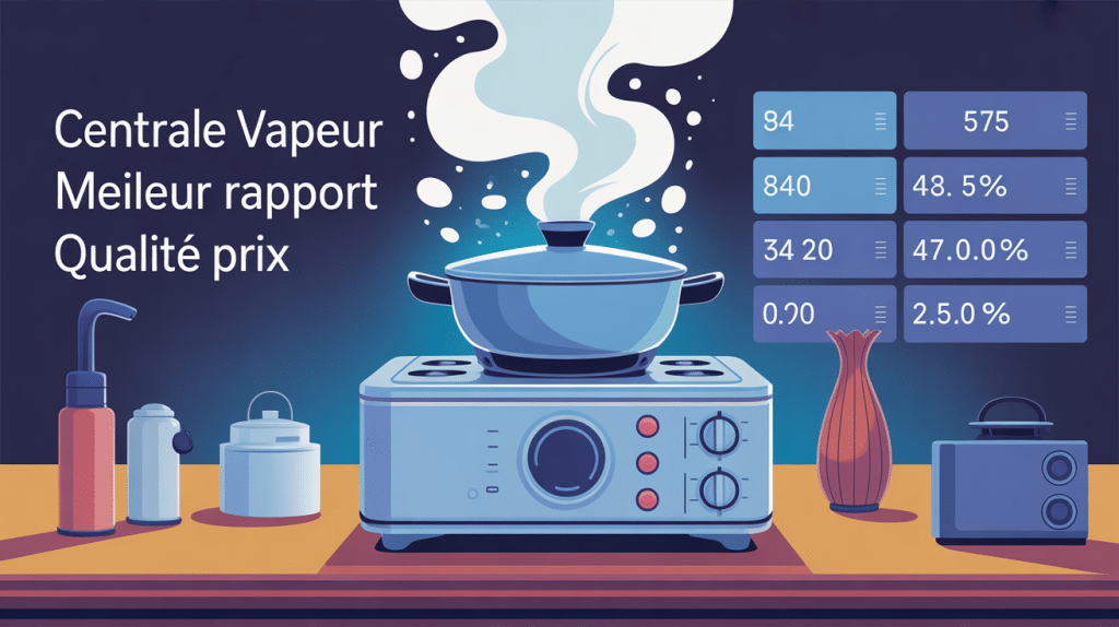 centrale vapeur meilleur rapport qualité prix sur table, ambiance efficace, plusieurs modèles