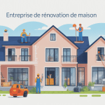 entreprise de rénovation de maison processus complet illustré