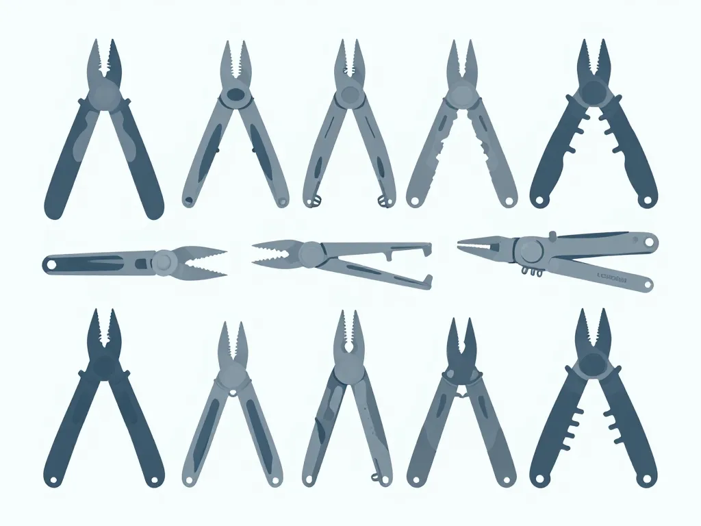 types leatherman illustration outils multifonctions