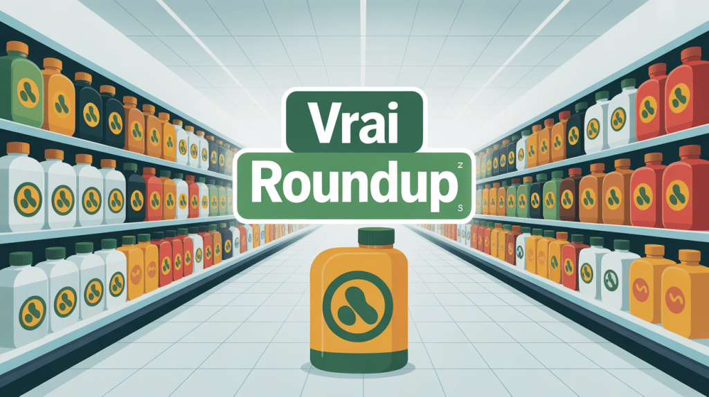 où trouver du vrai roundup illustration vectorielle moderne