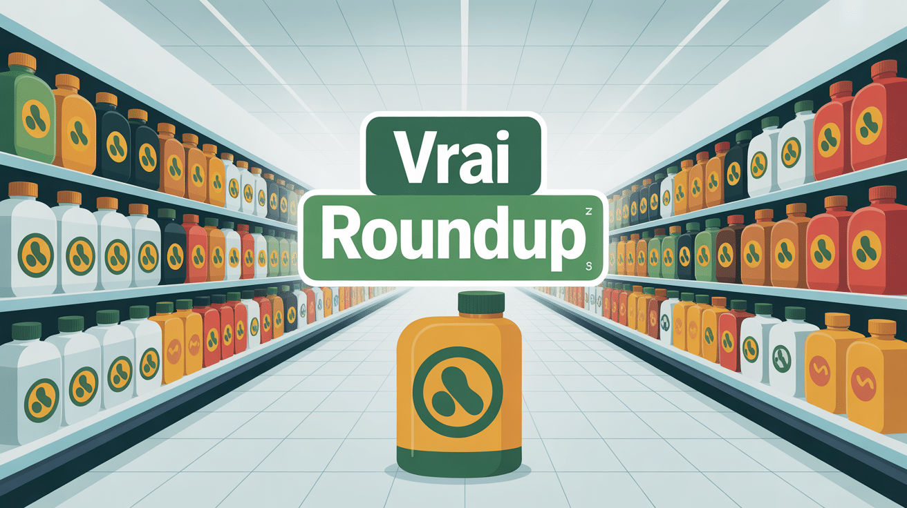 où trouver du vrai roundup illustration vectorielle moderne