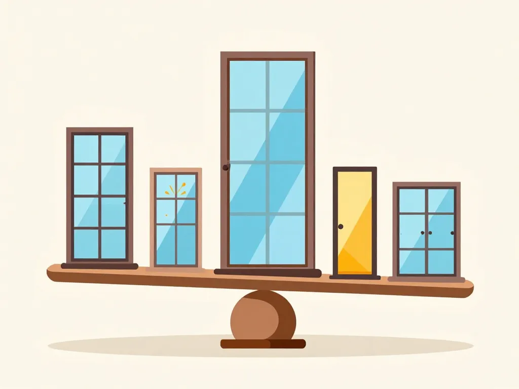Illustration facteurs variation prix des doubles vitrages