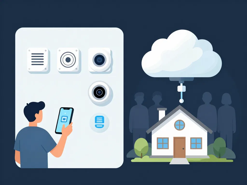 qiara vs verisure concept diagram sécurité connectée