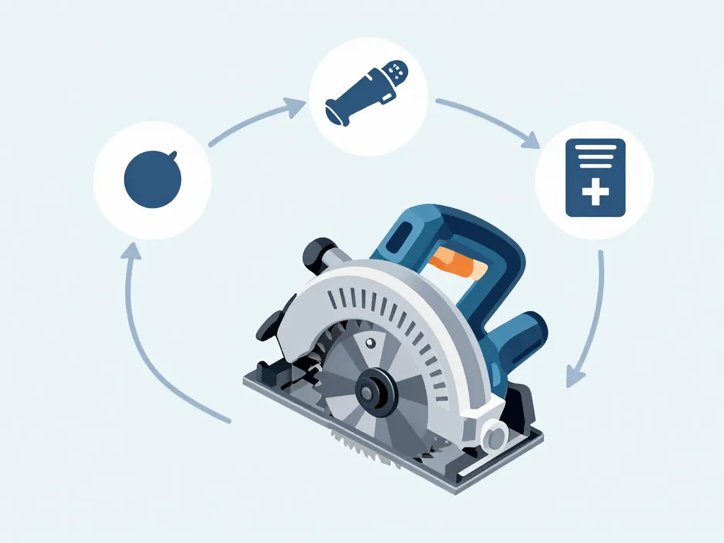 Diagramme critères scie circulaire Racetools