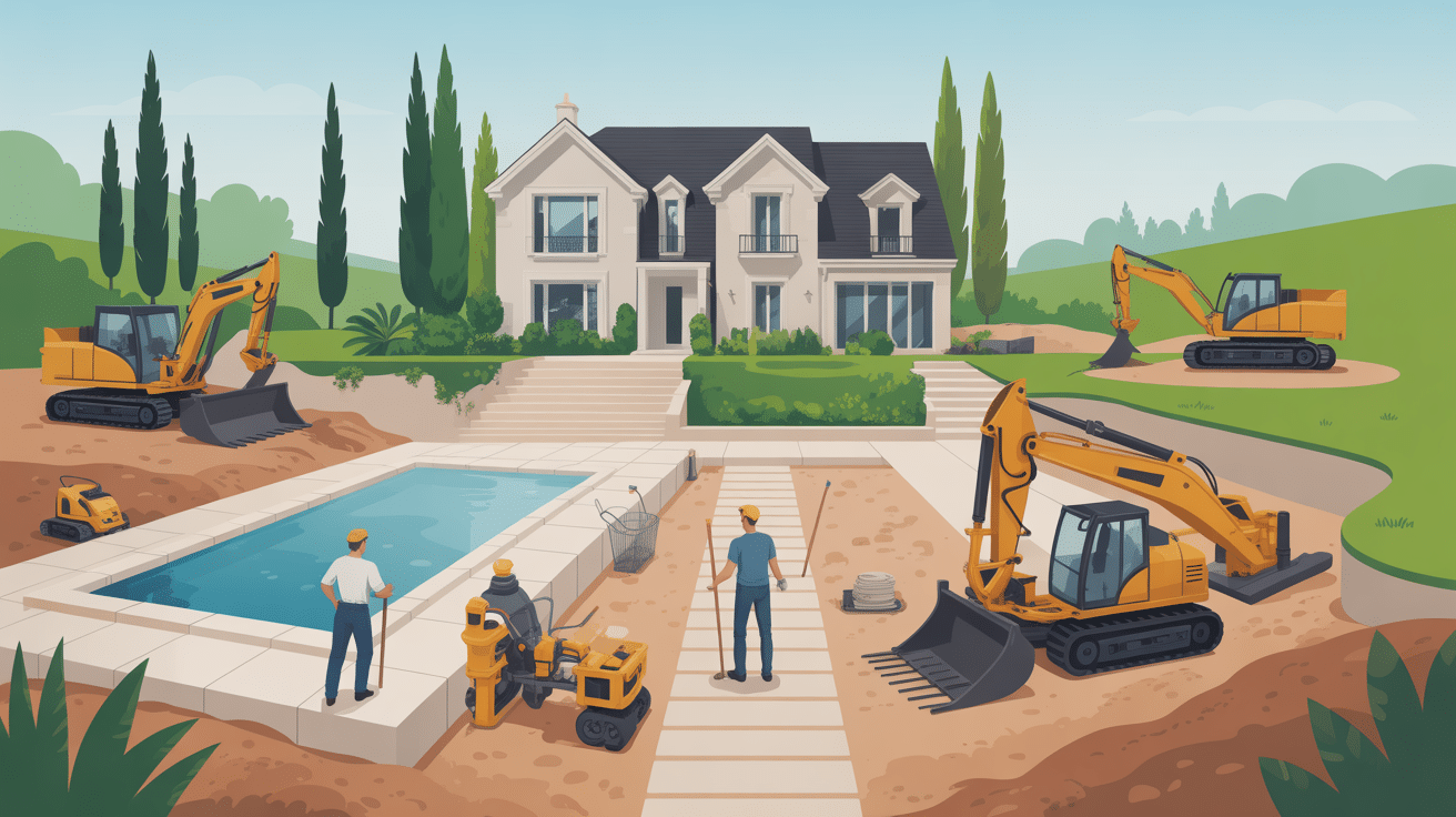 terrassement autour de moi illustration chantier résidentiel