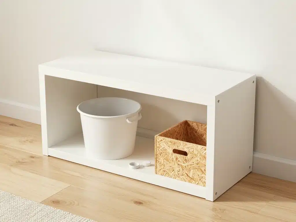 toilettes sèches ikea conversion banc rangement diy