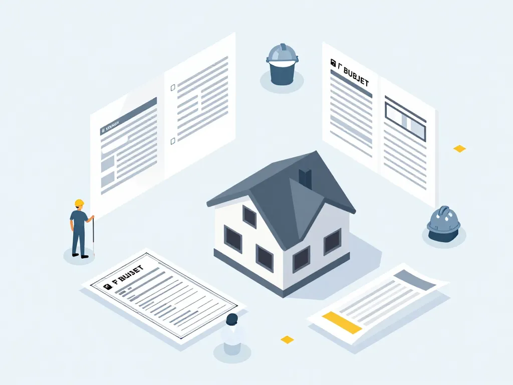 travaux de rénovation maison préparation projet