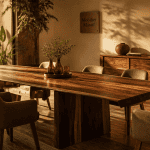 avis sur meuble house table bois massif