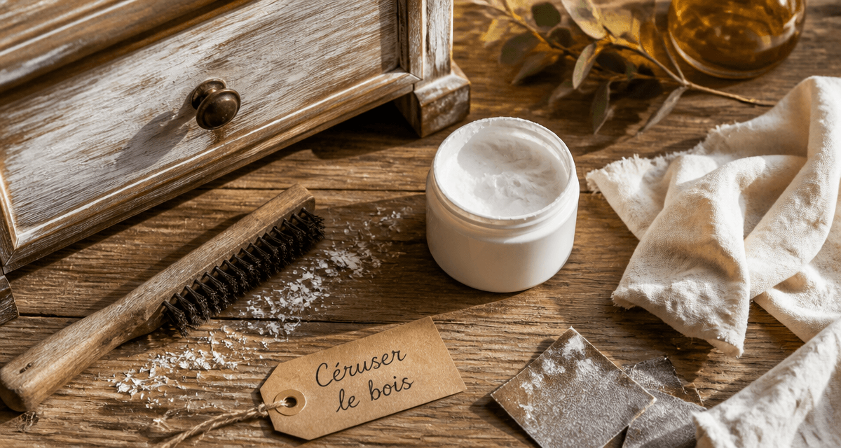 Ceruser un bois outils et preparation