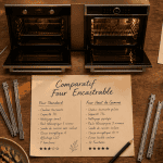 four encastrable comparatif modèles ouverts vue dessus