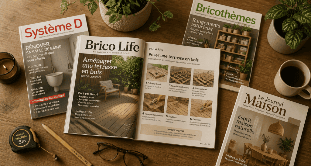 magazine du bricoleur brico life avis table magazines outils