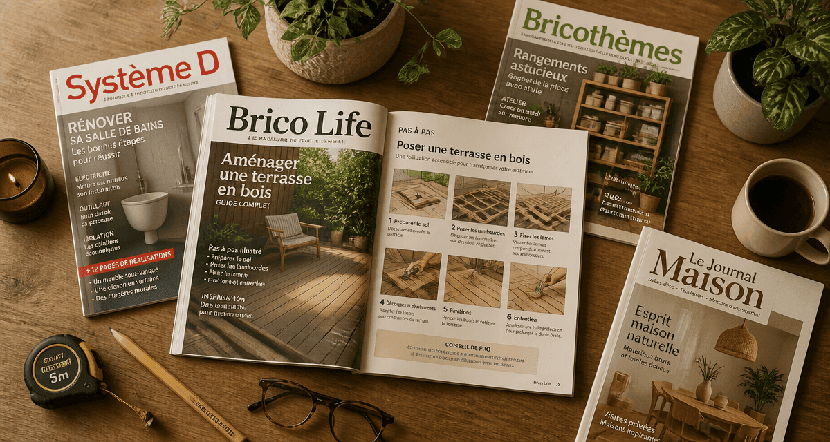 magazine du bricoleur brico life avis table magazines outils