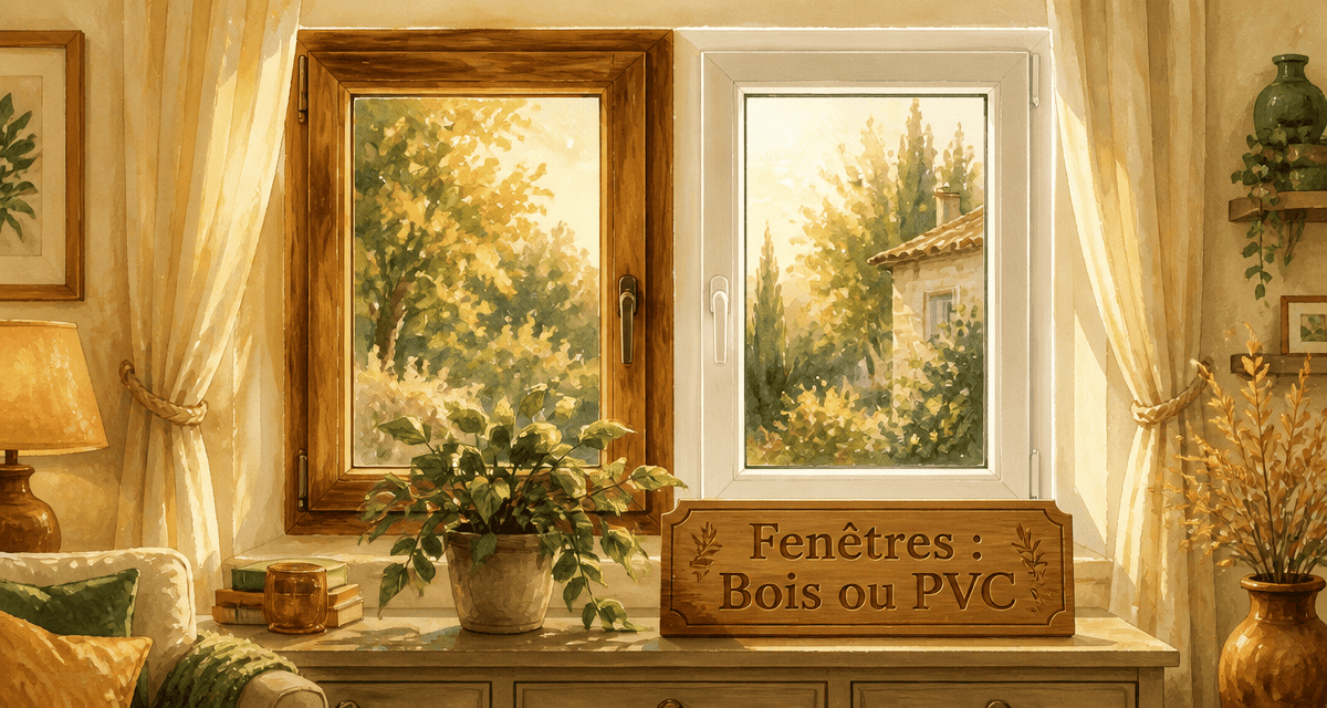 pvc ou bois pour les fenetres, salon lumineux, fenêtre divisée