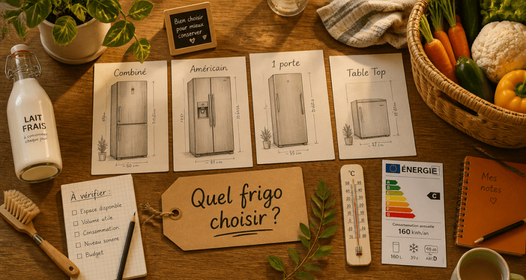 quel frigo choisir modèles réfrigérateurs et accessoires
