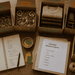 vider maison succession objets triés checklist