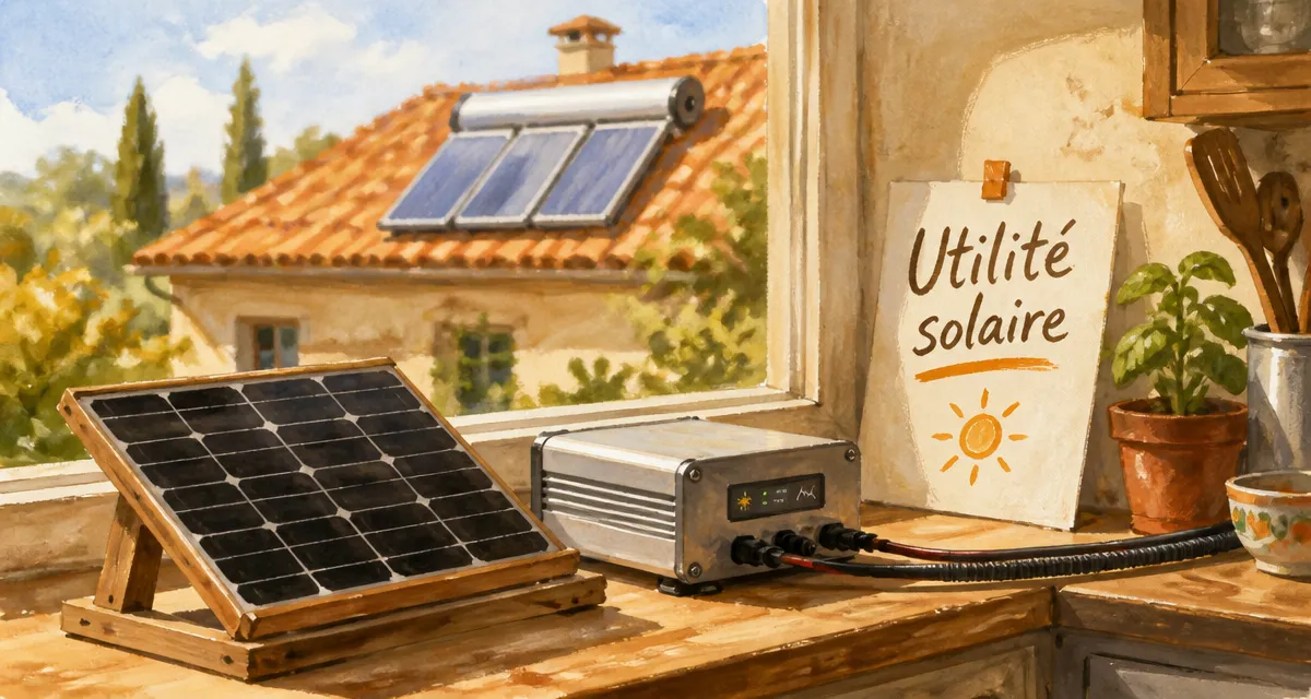 À quoi sert un panneau solaire : usages et fonctionnement en maison