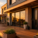 Maison bois moderne RJ Home France façade terrasse