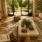 mon amenagement maison salon lumineux chaleureux