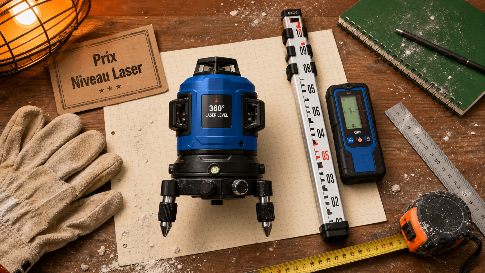 Niveau laser prix 50 à 1000 €