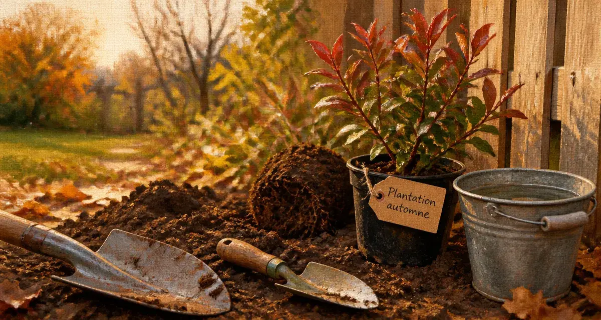 Quand planter photinia : haie dense, plantation automne