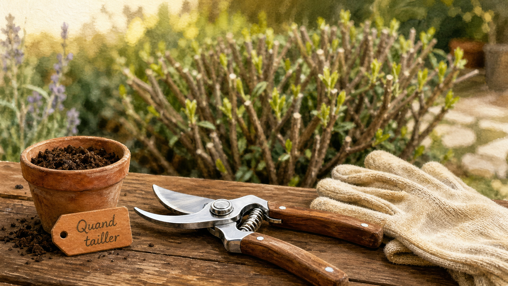 Quand tailler les sauges : sécateur pour une floraison abondante