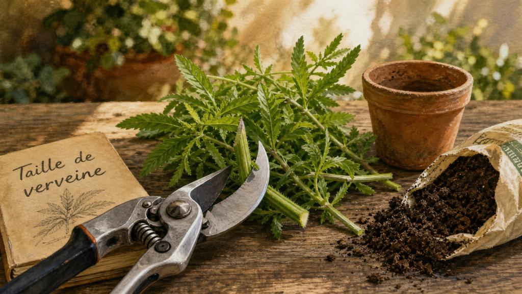 Quand tailler la verveine : sécateur et coupe sur tiges pour une croissance parfumée