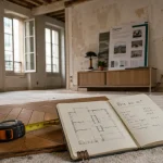 Acheter appartement avec travaux Paris, prix au m² et plan d’appartement en rénovation
