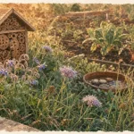 Attirer les pollinisateurs au jardin : hôtel à insectes, fleurs et eau peu profonde