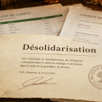 Dossier de désolidarisation pour divorce et crédit immobilier en cours