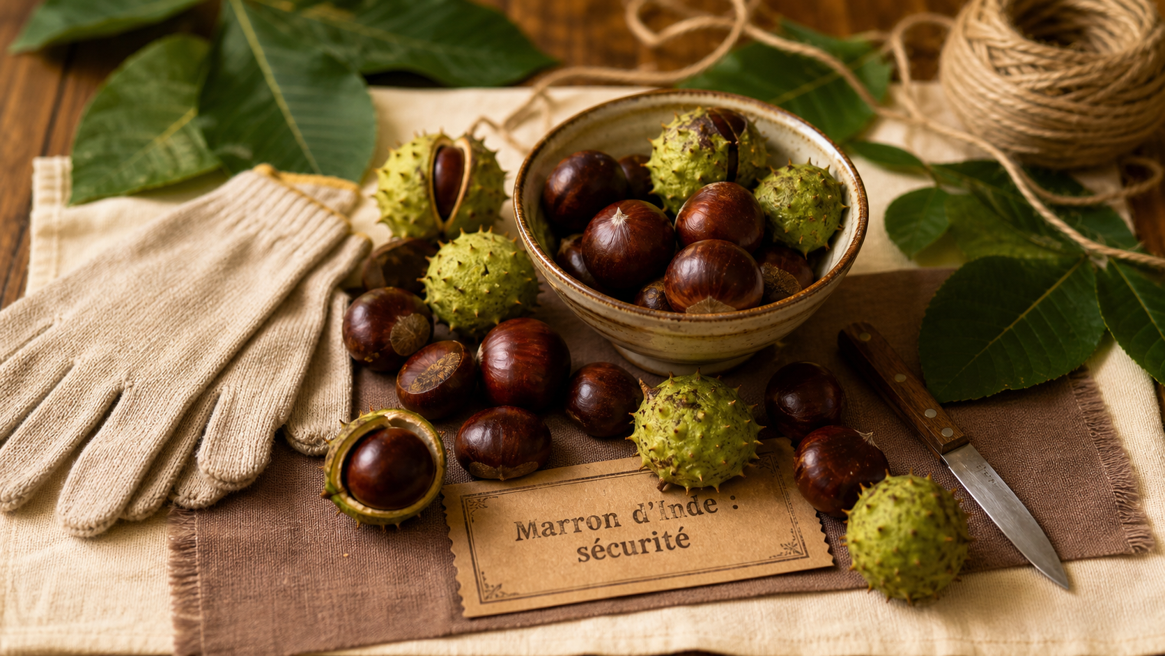 Que faire avec des marrons non comestibles : idées anti-gaspillage avec marrons d’Inde non comestibles