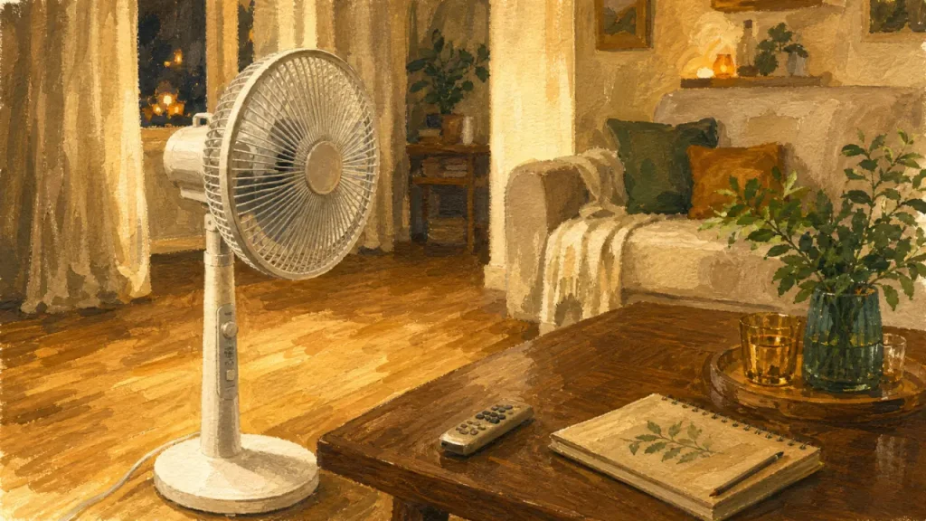 Ventilateur sur pied : lequel choisir pour rafraîchir une grande pièce, salon