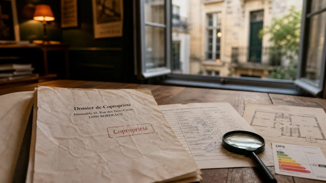 Acheter à Bordeaux appartement : DPE et copropriété en agence