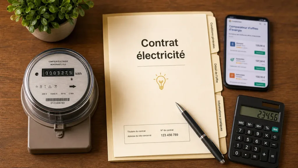 Changer fournisseur electricité : documents et étapes sans déménager