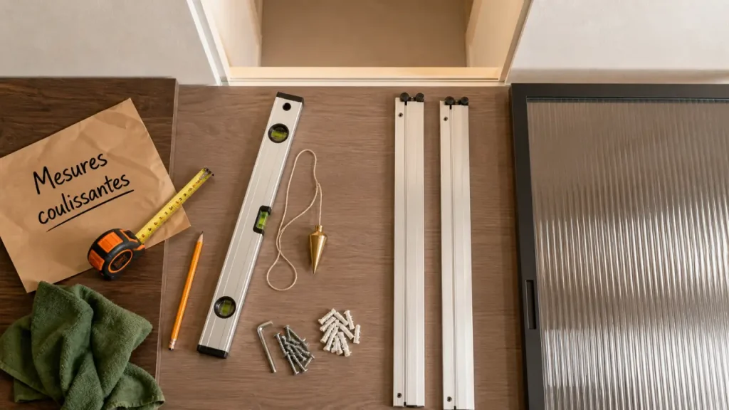 Poser une porte de placard coulissante : 5 étapes et 3 erreurs de mesure à éviter