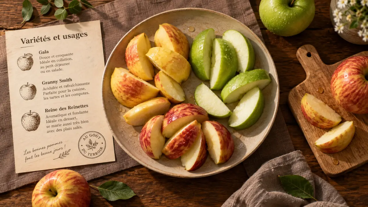 Toute les variétés de pommes : croquer, cuire ou conserver